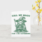 Call Me Magic Cuz I Be Gathering, Funny Wizard Fro カード (黄色い花)