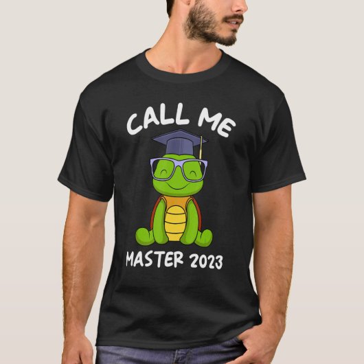 Call me Master 2023 Master Degree_5 Tシャツ (正面)