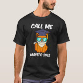 Call me master 2023 masters degree master Premium Tシャツ (正面)