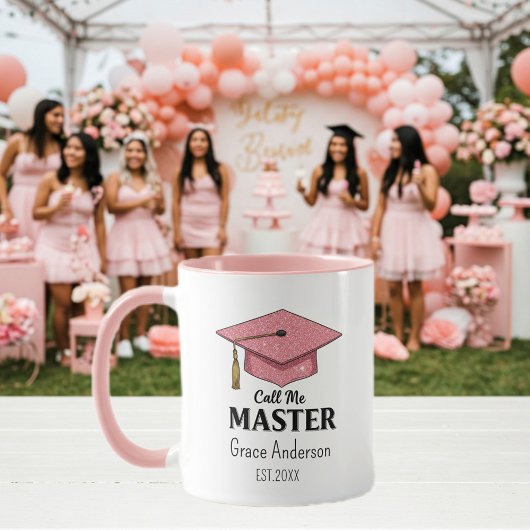 Call me Master - Customizable Cup - Graduation マグカップ