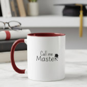 Call me Master - Customizable Mug - Degree -  マグカップ