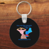 Call Me New England, Cause I Got Mivehuge Funny  キーホルダー (正面)