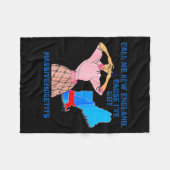 Call Me New England, Cause I Got Mivehuge Funny  フリースブランケット (正面(横))