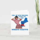 Call Me New England Cause I Ve Got Mive Huge  カード (正面)