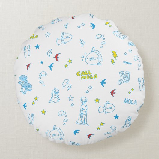 CALL MOLA Cushion ラウンドクッション (裏面)