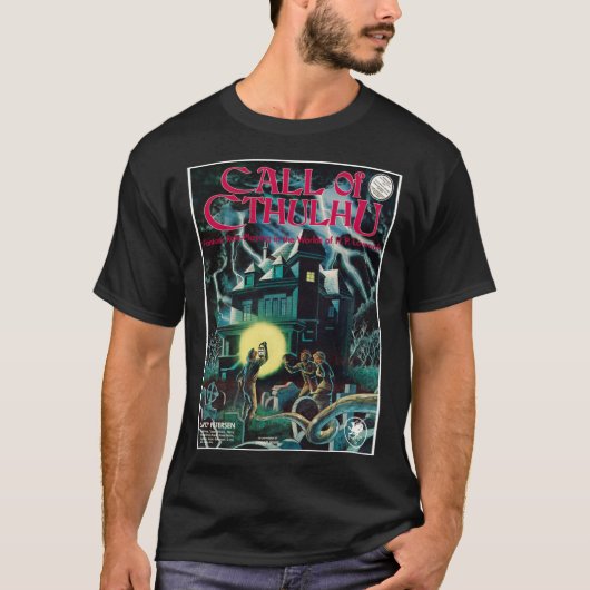 Call of Cthulhu 1st Edition Cover Classic T-Shirt Tシャツ (正面)