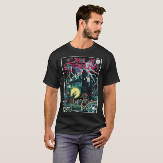 Call of Cthulhu 1st Edition Cover Classic T-Shirt Tシャツ (正面フル)