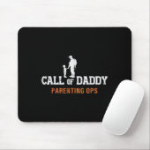 Call Of Daddy Parenting Ops Fun Fathers Day Dad Pa マウスパッド (マウス)