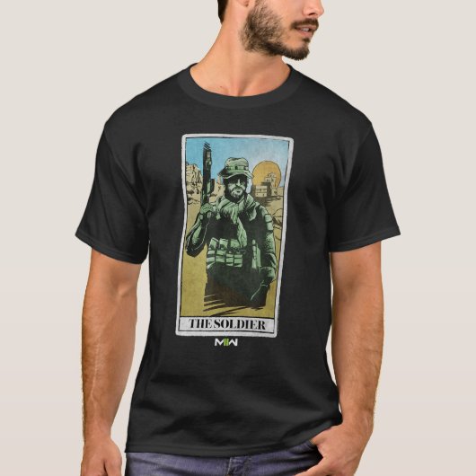 Call of Duty Modern Warfare 2 The Soldier Desert C Tシャツ (正面)
