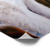 「Call of the Wild」ウルフアート再生プリント ポスター (角)