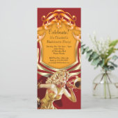 Call Out 4 x 9.25インチパーティの招待状 招待状 (スタンド正面)