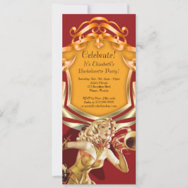 Call Out 4 x 9.25インチパーティの招待状 招待状