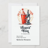 "Call the Shots"ナース卒業おもしろい写真 サンキューカード (正面)