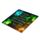 Call to Me Bible Verse Jeremiah 33:3セラミックタイル タイル (側面)