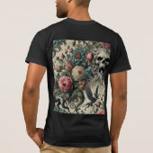 Call to the Night Gallery – Gothic Wearable Art Tシャツ (裏面)