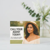 Call Your Agent Today – Medicare Reminder Postcard シーズンポストカード (スタンド正面)