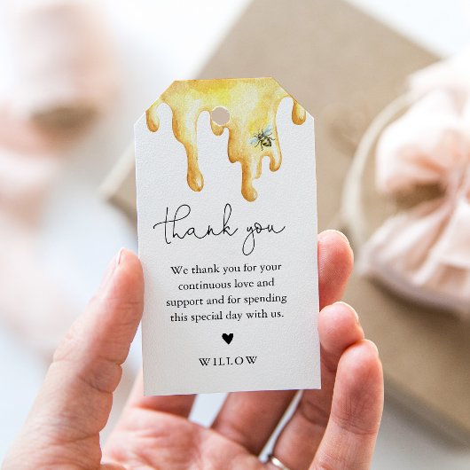 CALLAハニービーメッセージカード ギフトタグ