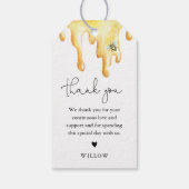 CALLAハニービーメッセージカード ギフトタグ (裏面)