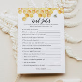 CALLAビーパパジョーク赤ちゃんシャワーゲームカード 招待状