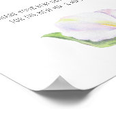 Calla – 日付の夜のアイディア。日付jarブライダルゲーム ポスター (角)