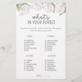 Calla flowers – あなたの財布のゲームの中にあるものを (正面)