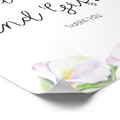 Calla flowers – カードとギフトポスター ポスター (角)