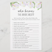 Calla flowers – 誰が花嫁のゲームを知っ最高のている (正面)