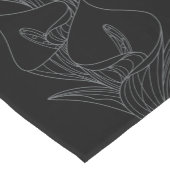 Calla〜GrayLine〜 ショートテーブルランナー (コーナー)