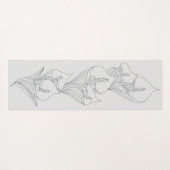 Calla～GrayLine～ ヨガマット (裏面(横))