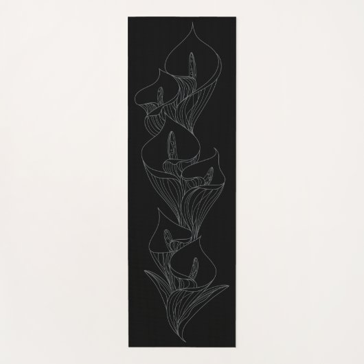 Calla～GrayLine～ ヨガマット (正面)