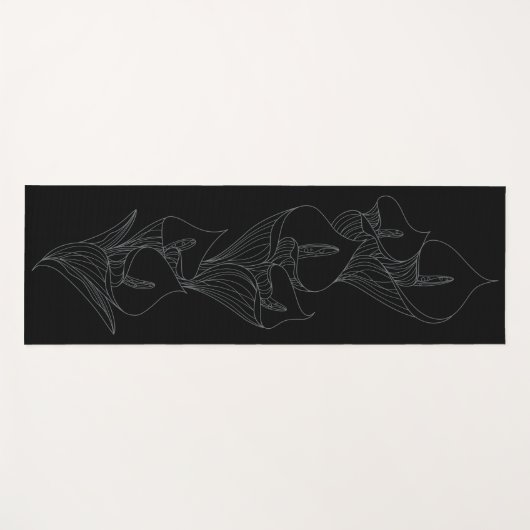 Calla～GrayLine～ ヨガマット (正面(横))