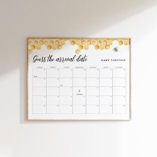 CALLA Honey Bee到着日ゲーム16x20 ポスター