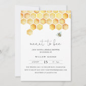 CALLA Honey Meared to Beeブライダルシャワー 招待状 (正面)