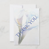 CALLA LILIESカスタマイズ可能なRSVPカード 出欠カード (裏面)