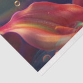 Calla Lillie半透明鮮やかバブルデコップページ 薄葉紙 (詳細)