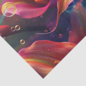 Calla Lillie半透明鮮やかバブルデコップページ 薄葉紙 (詳細)