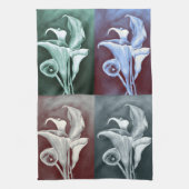Calla Lillies キッチンタオル (縦)
