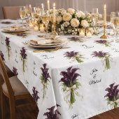 Calla Lillies Wreath Wedding Decor Newlyweds テーブルクロス