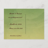 Calla Lily日付写真はがきを保存 案内ポストカード (裏面)