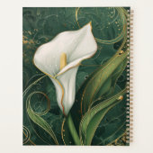 Calla Lily 20XXクラシックプランナーDigital Art プランナー手帳 (裏面)
