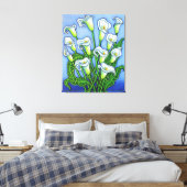 Calla Lily Dreaming Canvas Print by Lisa Lorenz キャンバスプリント (インサイチュ (寝室))