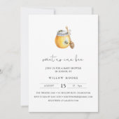 CALLA Sweet As Can Bee Baby Shower 招待状 (正面)