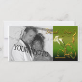 Calla Thank You サンキューカード (正面)