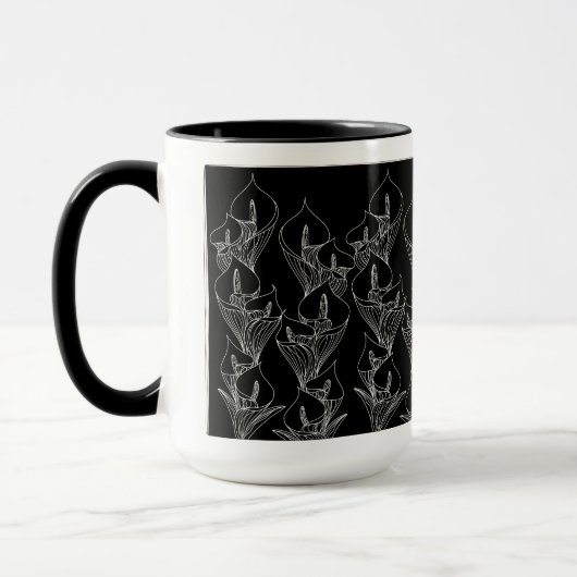 Calla〜WhiteLine〜マグカップ マグカップ (左)