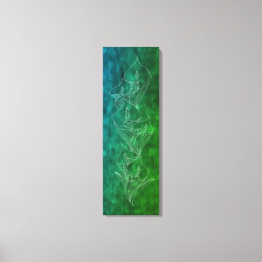 Calla〜WhiteLine〜 張りキャンバスプリント キャンバスプリント (正面)