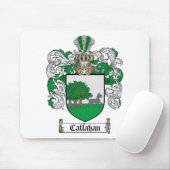 CALLAHANの家紋- CALLAHANの紋章付き外衣 マウスパッド (マウス)
