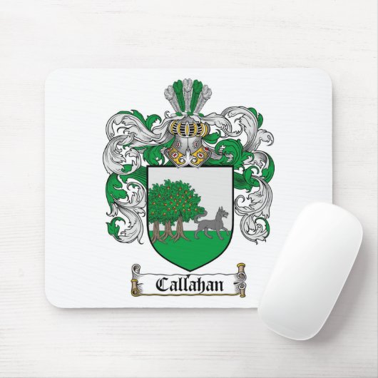 CALLAHANの家紋- CALLAHANの紋章付き外衣 マウスパッド (マウス)