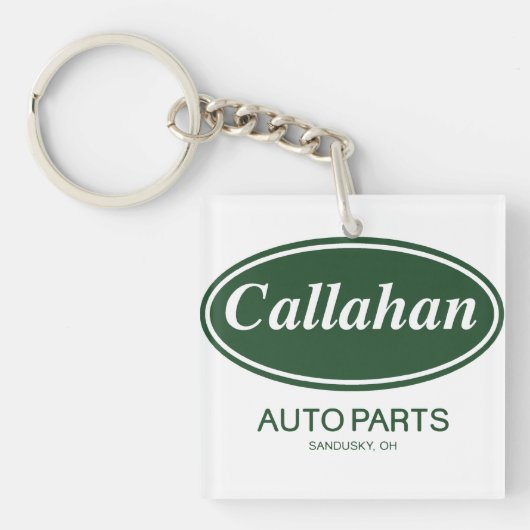 Callahanの自動車部品 キーホルダー (正面)