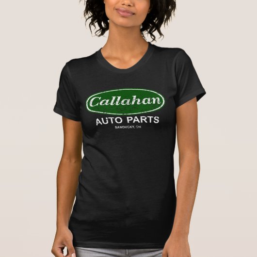 Callahanの自動車部品 Tシャツ (正面)