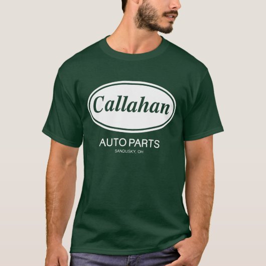 Callahanの自動車部品 Tシャツ (正面)